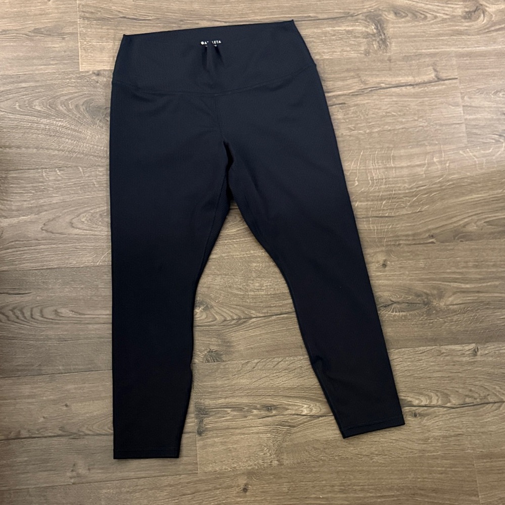 Athleta Transcend Ribbed 7/8 Leggings